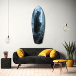 Light Saber Glass Wall Art.