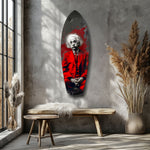 Einstein Mood V2 Glass Wall Art.