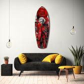 Are You Sure Glass Wall Art.