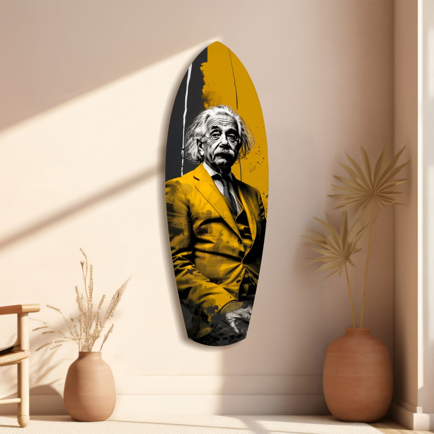 Einstein Listening Glass Wall Art.