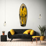 Einstein Standing Glass Wall Art.