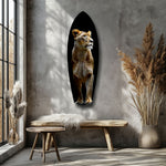 Lioness Glass Wall Art.