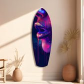 Colorful Lips V8 Glass Wall Art.