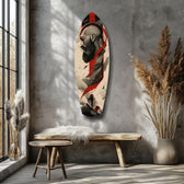Kratos Glass Wall Art.