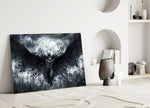 Batman Wings artwork styled in a creative loft interior
