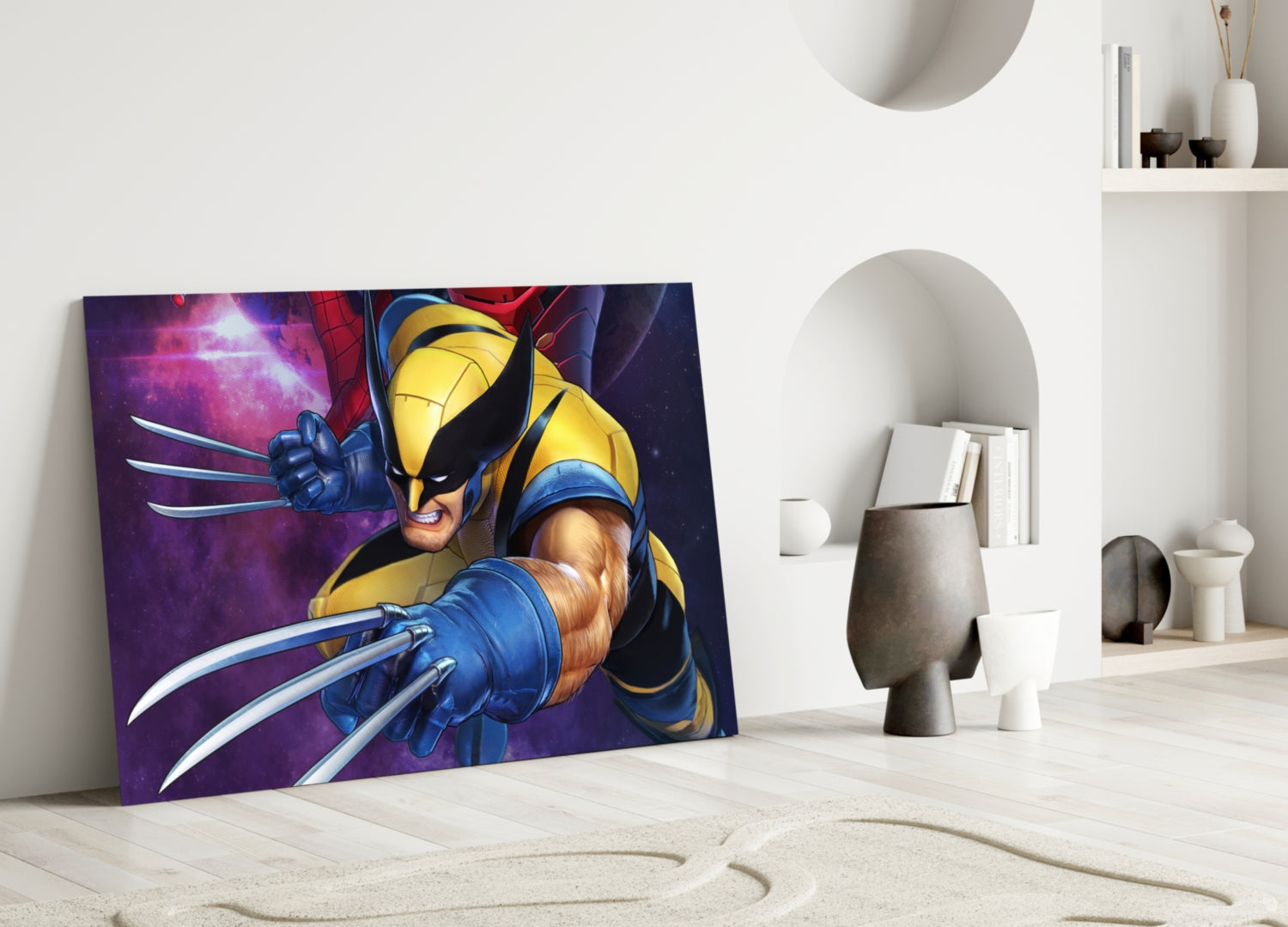 Wolverine Glass Wall Art.