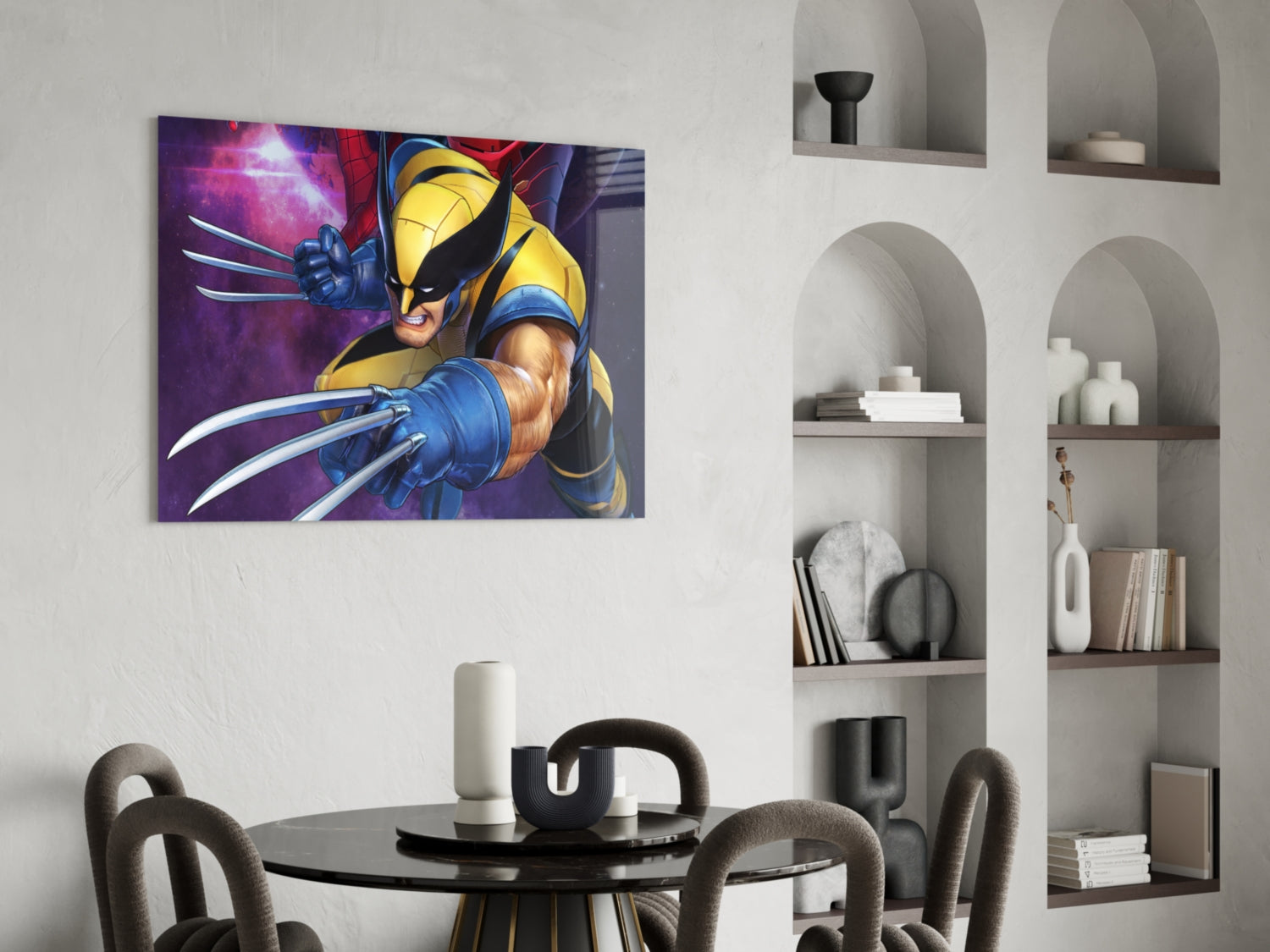 Wolverine Glass Wall Art.