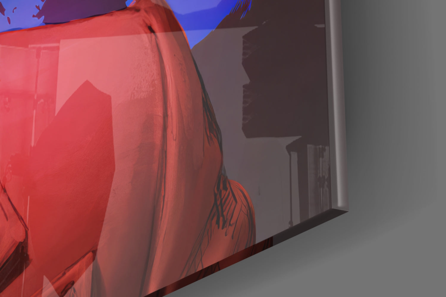 Joker Glass Wall Art.