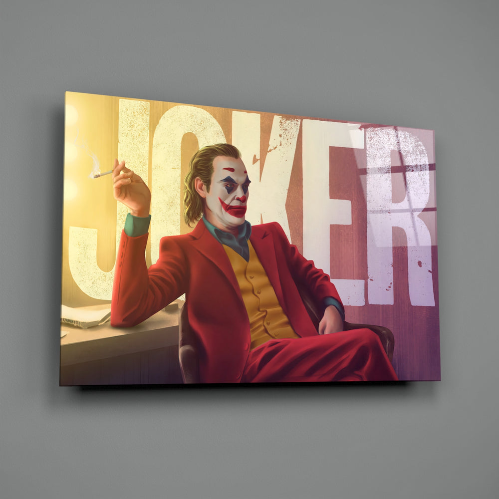 DC tribute panel anchoring a man cave wall