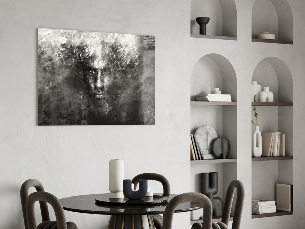 NBA yatay panel against a moody dark-painted accent wall