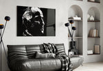 Godfather artwork styled in a creative loft interior