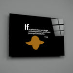 Star Wars tribute panel anchoring a home office wall