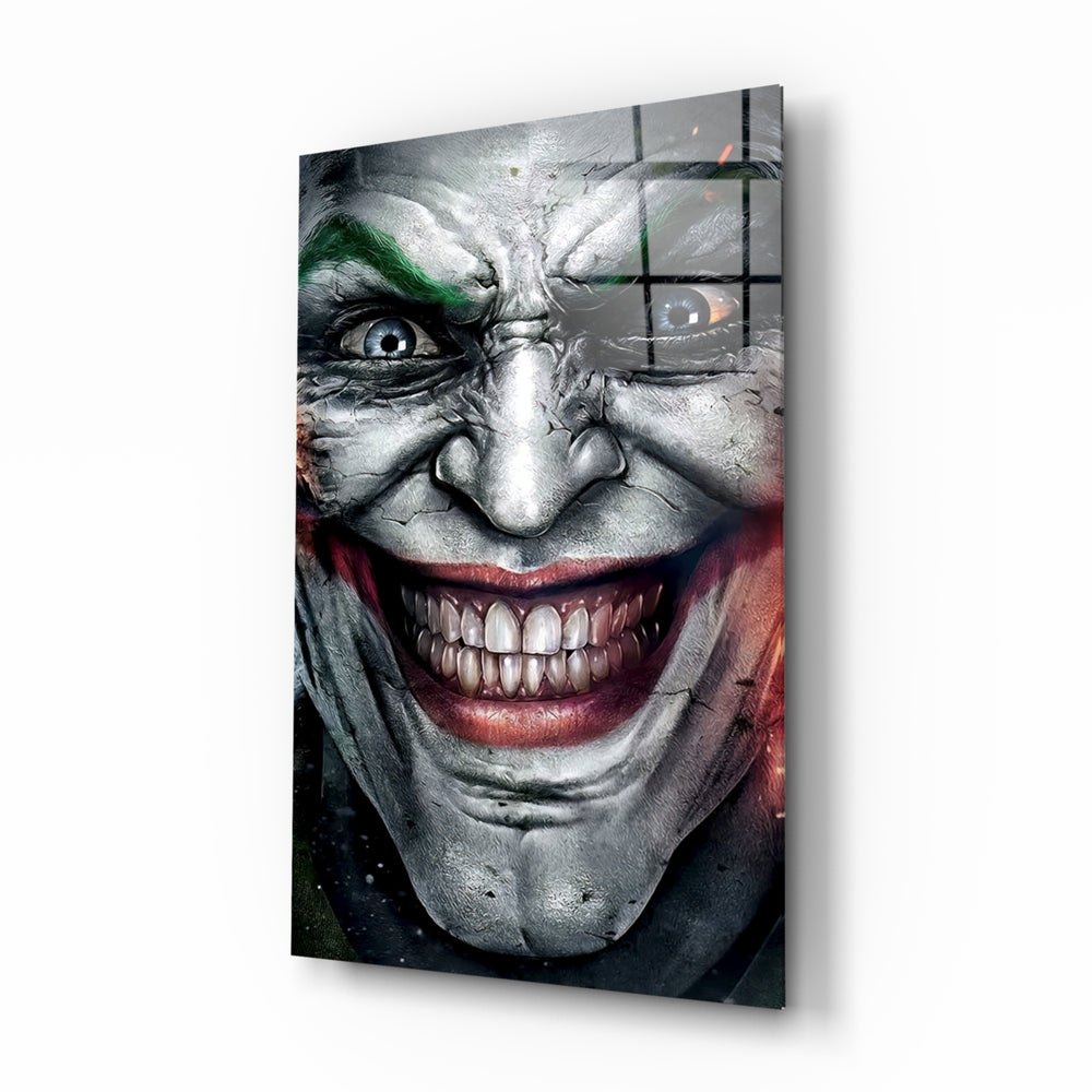 DC tribute panel anchoring a man cave wall