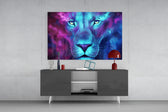 Lion Glass Wall Art.