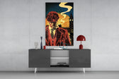 Peaky Blinders Glass Wall Art.