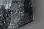 Cinematic artwork in a Star-Wars-leaning home interior