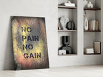 Cinematic artwork in a designer office interior