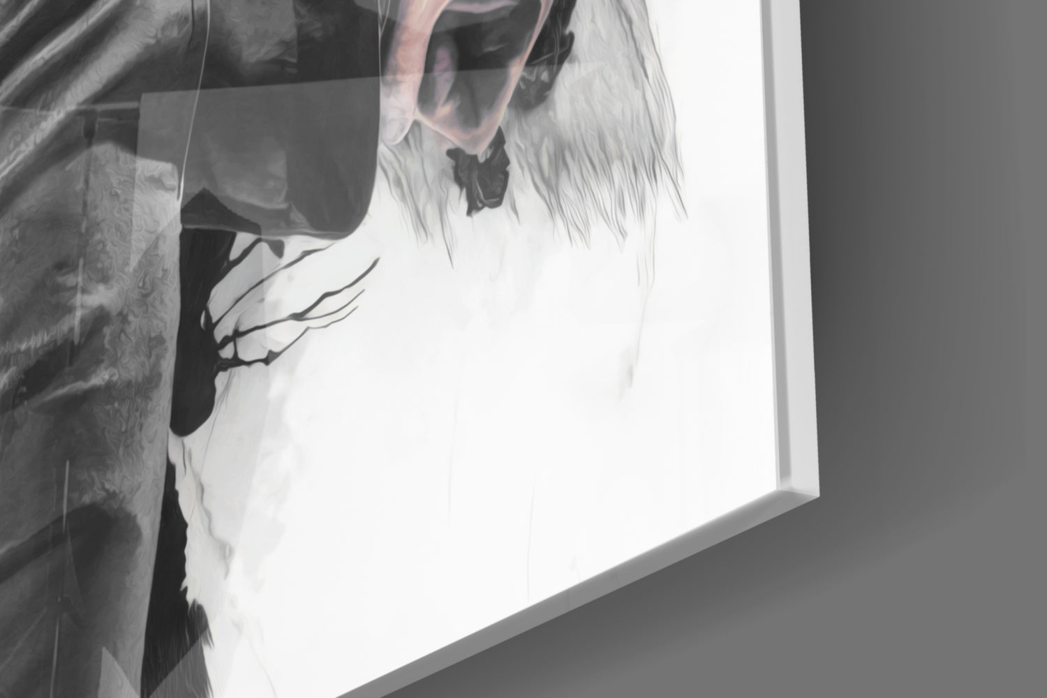 Keanu Reeves Glass Wall Art.