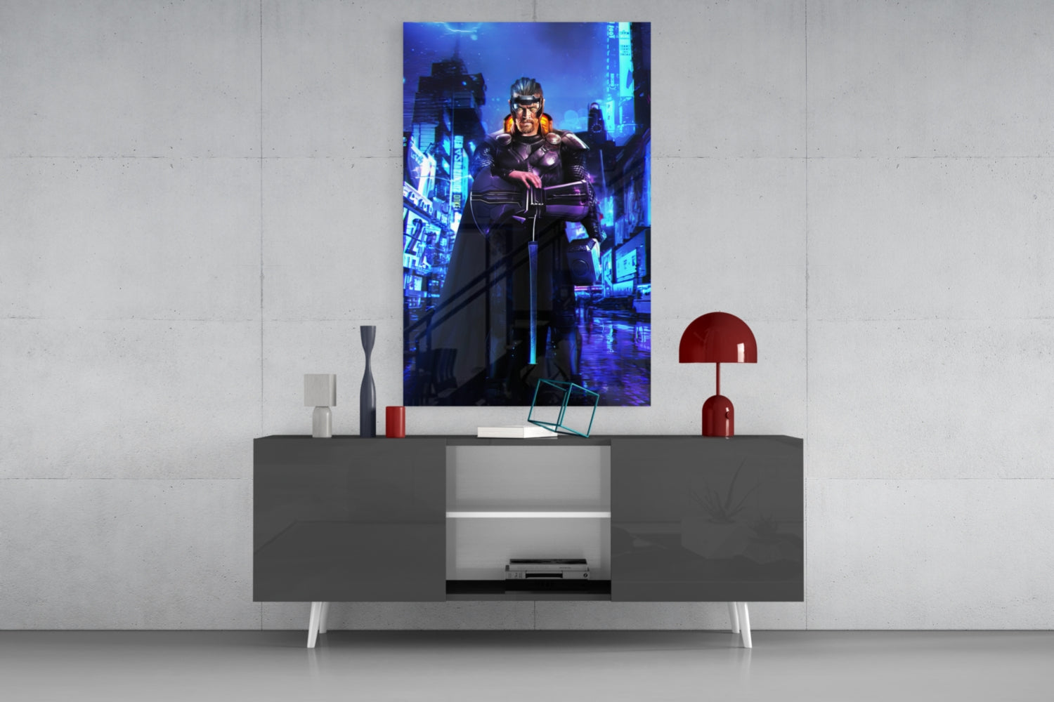 Thor Glass Wall Art.