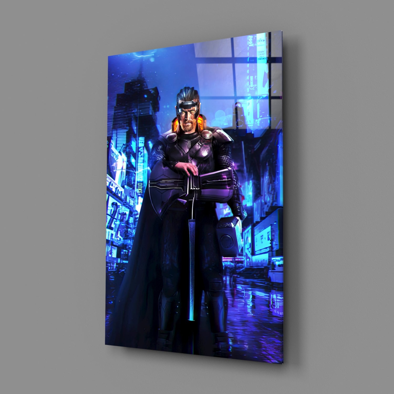 Thor Glass Wall Art.