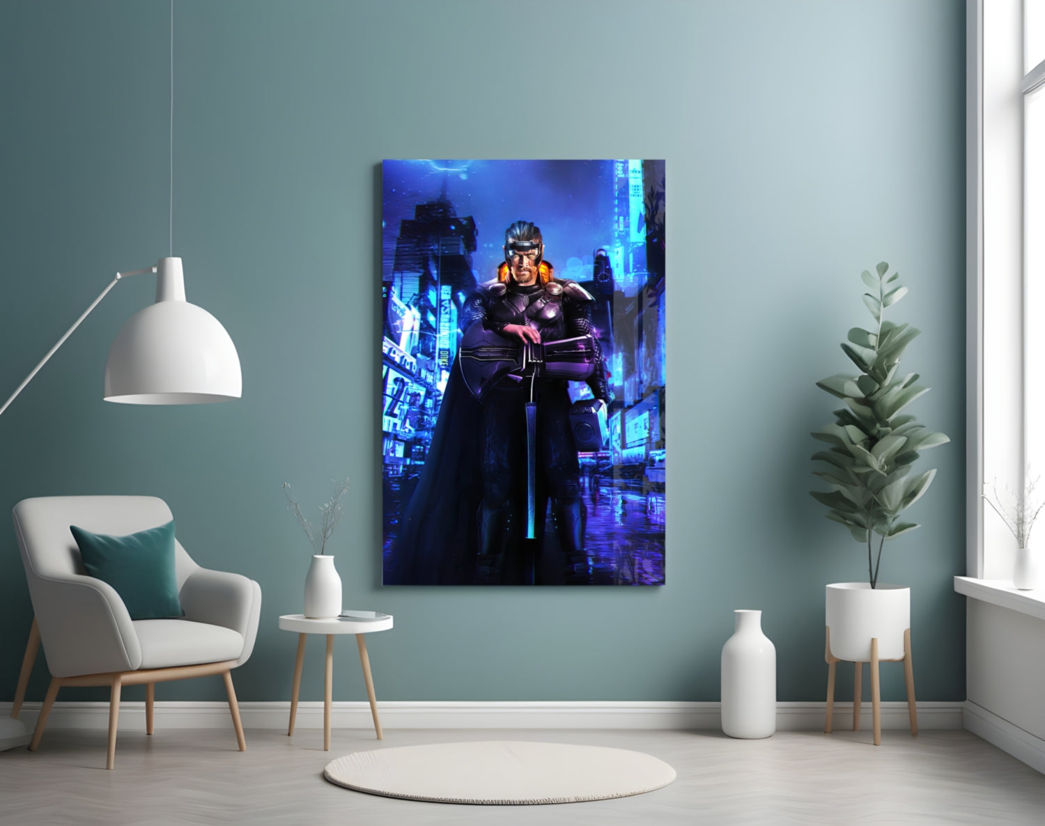 Thor Glass Wall Art.