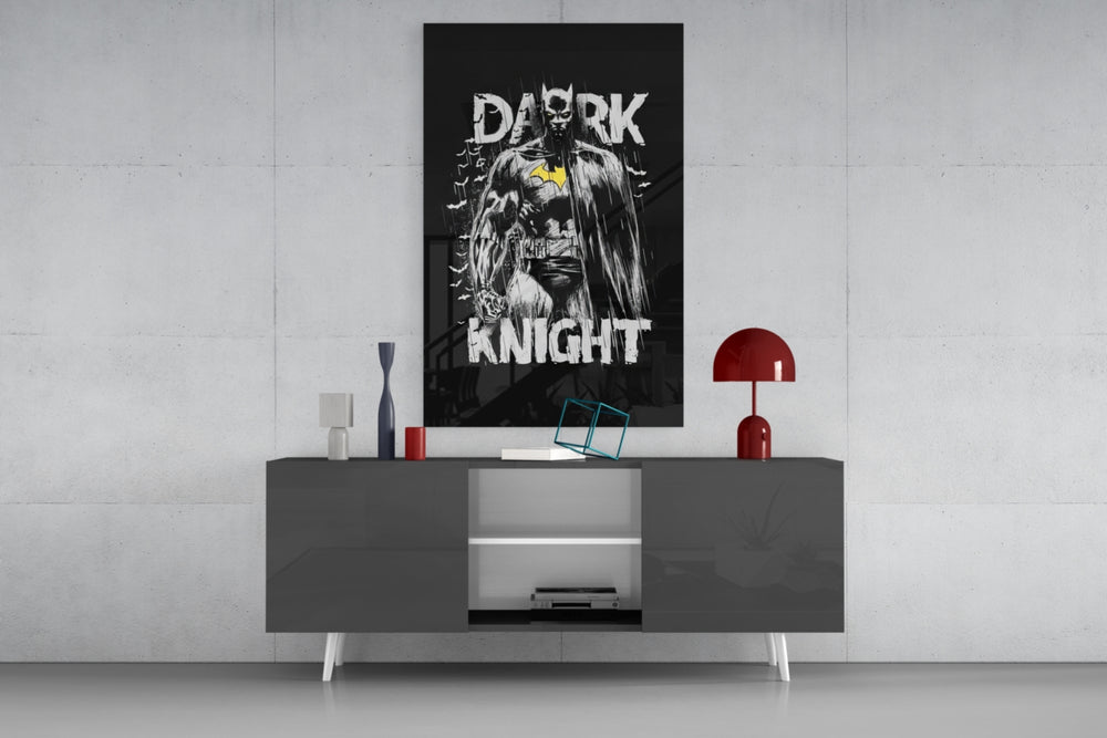 Batman Glass Wall Art.