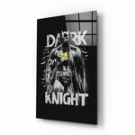 DC tribute panel anchoring a man cave wall