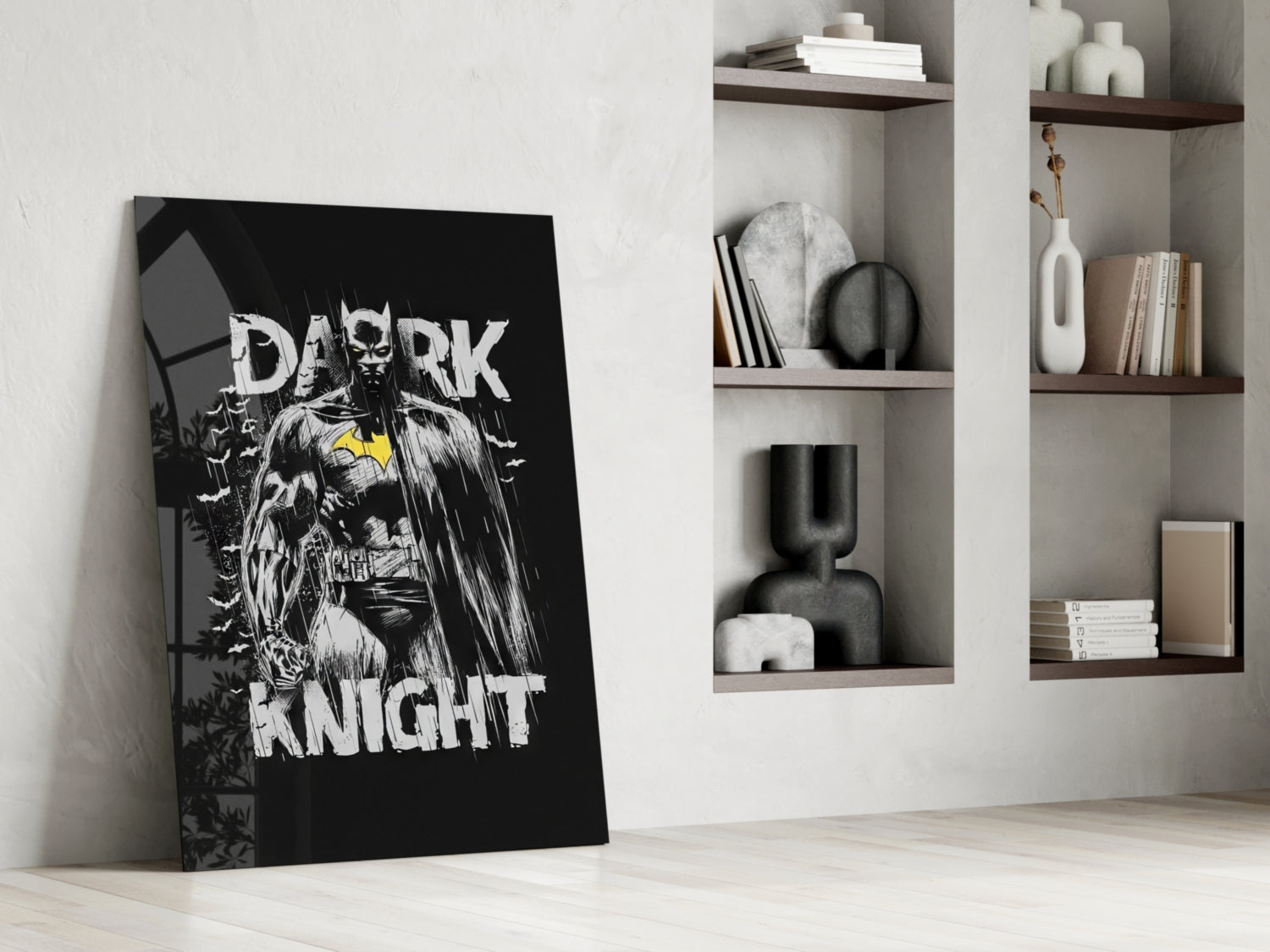 Batman Glass Wall Art.