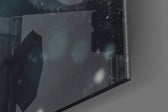 Cinematic artwork in a designer office interior