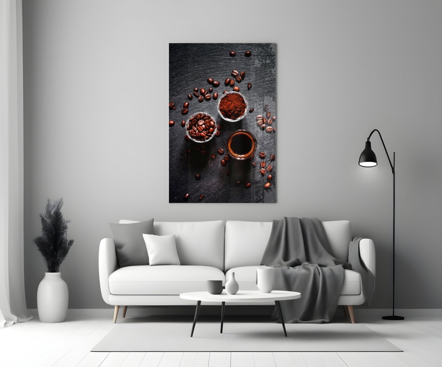 Coffee Glass Wall Art.