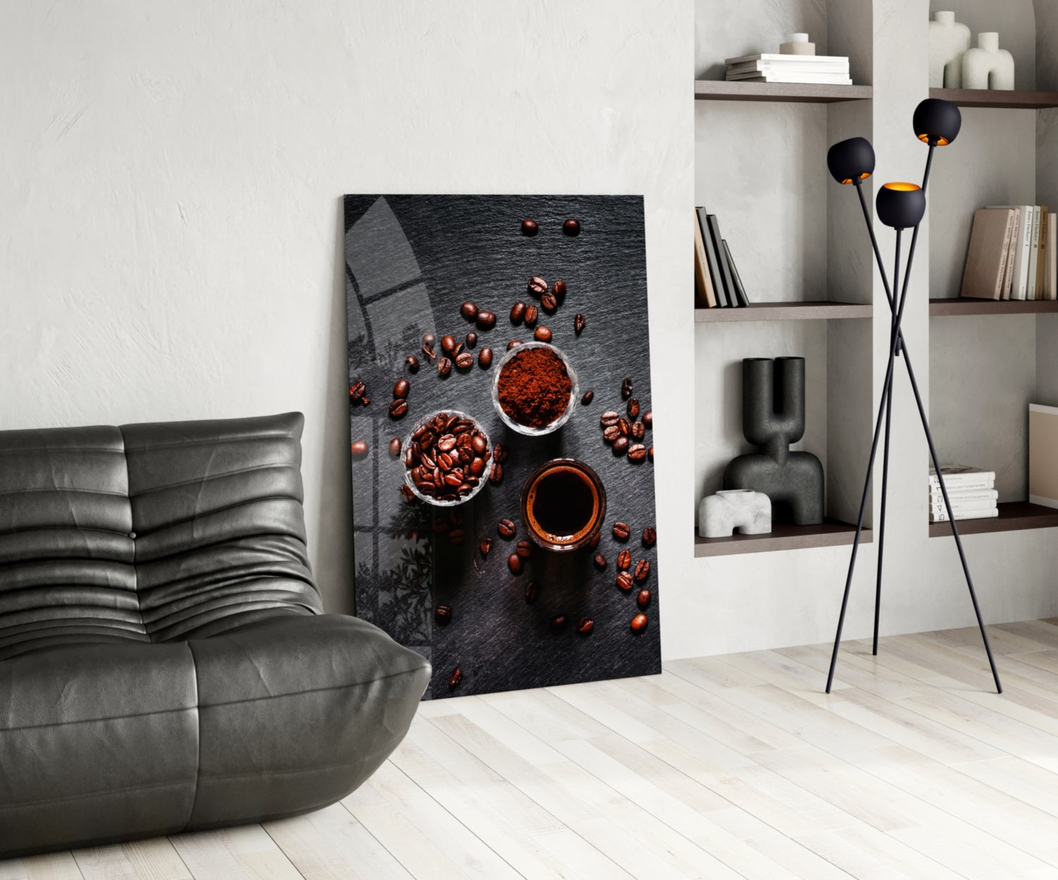 Coffee Glass Wall Art.