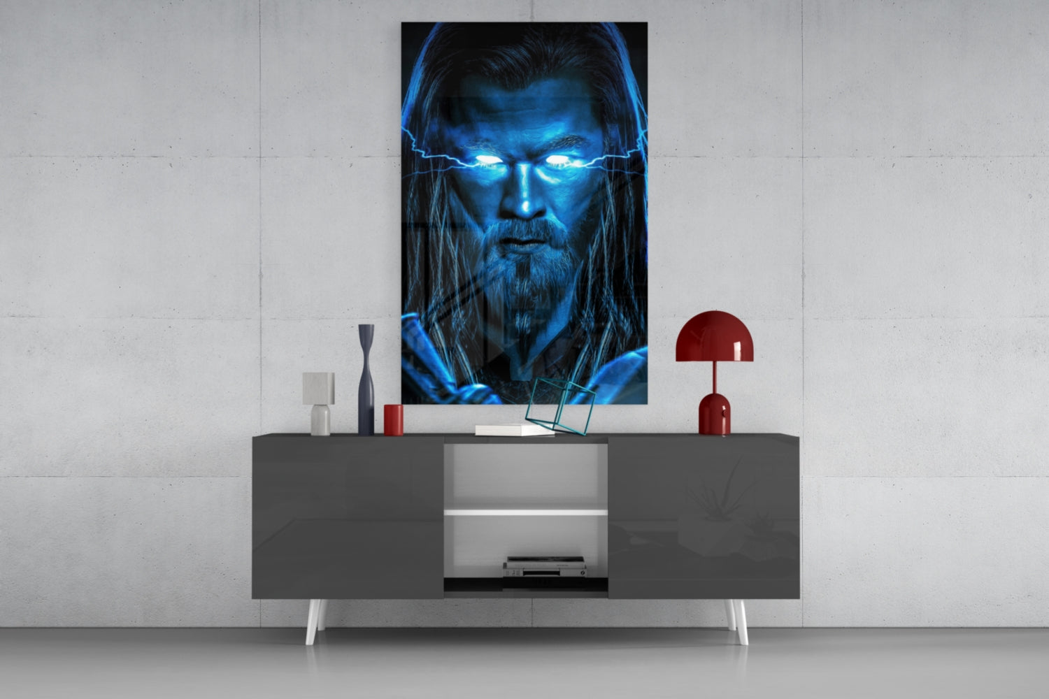 Thor Glass Wall Art.