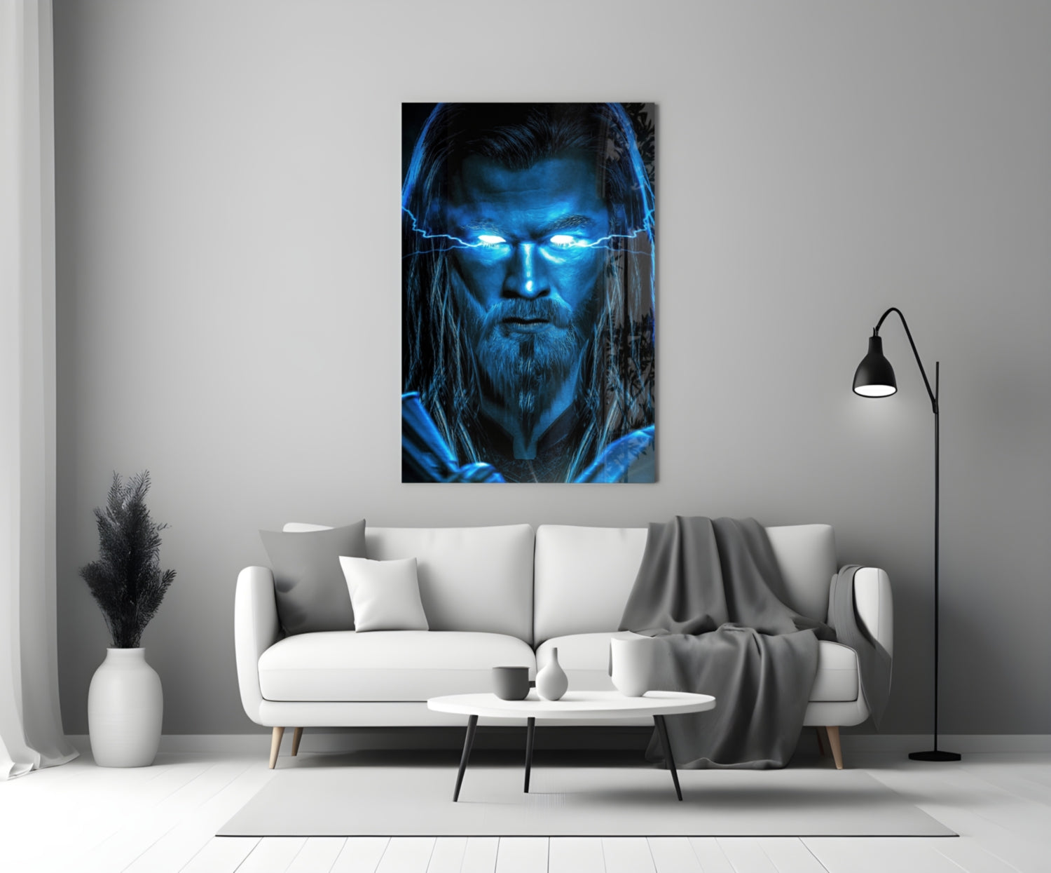 Thor Glass Wall Art.