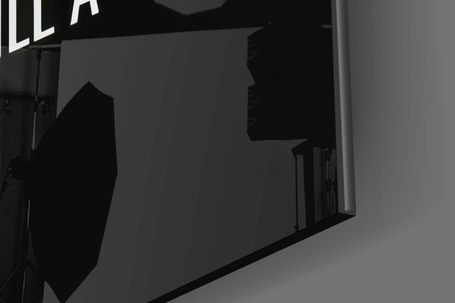 Lion Glass Wall Art.