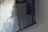 Cinematic artwork in a smoking lounge interior
