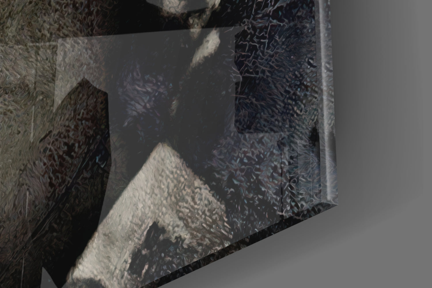 Muhammad Ali Glass Wall Art.