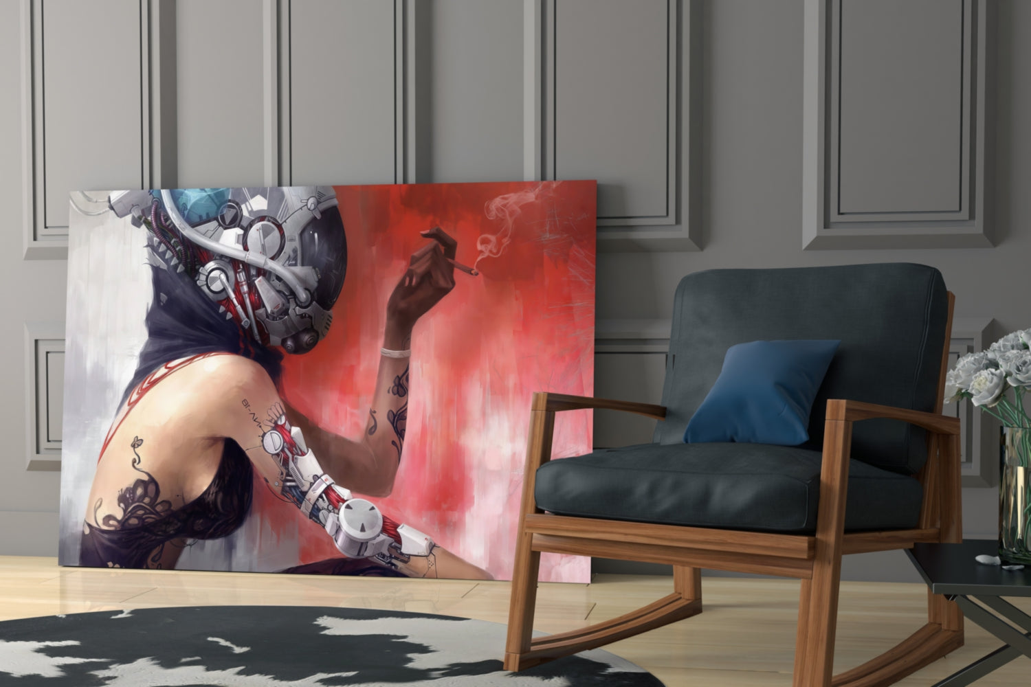 Transmutation Glass Wall Art.