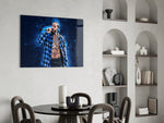 Hip-hop yatay panel against a moody dark-painted accent wall