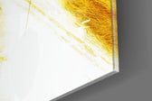 LeBron James Comic Drive glass wall art catching light to reveal its painted speed lines