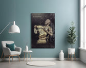 NBA glass print bringing Mamba edge to a home gym
