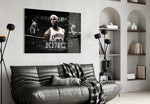 NBA glass print bringing Cavaliers edge to a home gym
