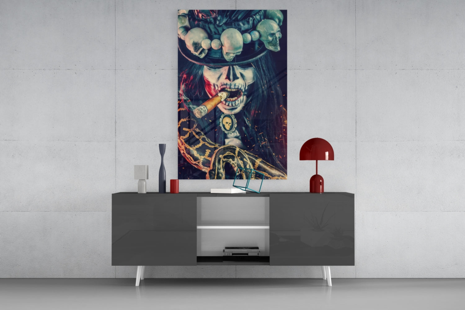 Cigar Glass Wall Art.