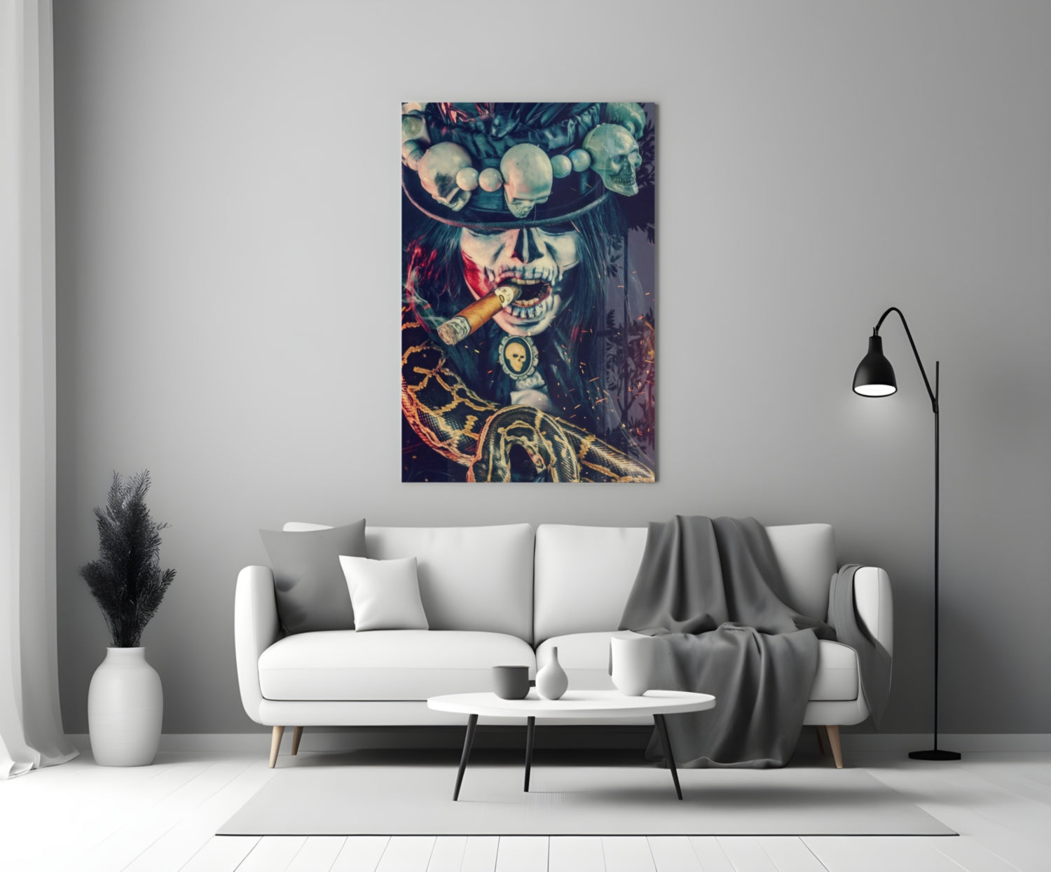 Cigar Glass Wall Art.