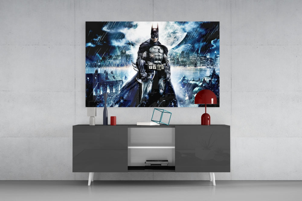 Batman Glass Wall Art.
