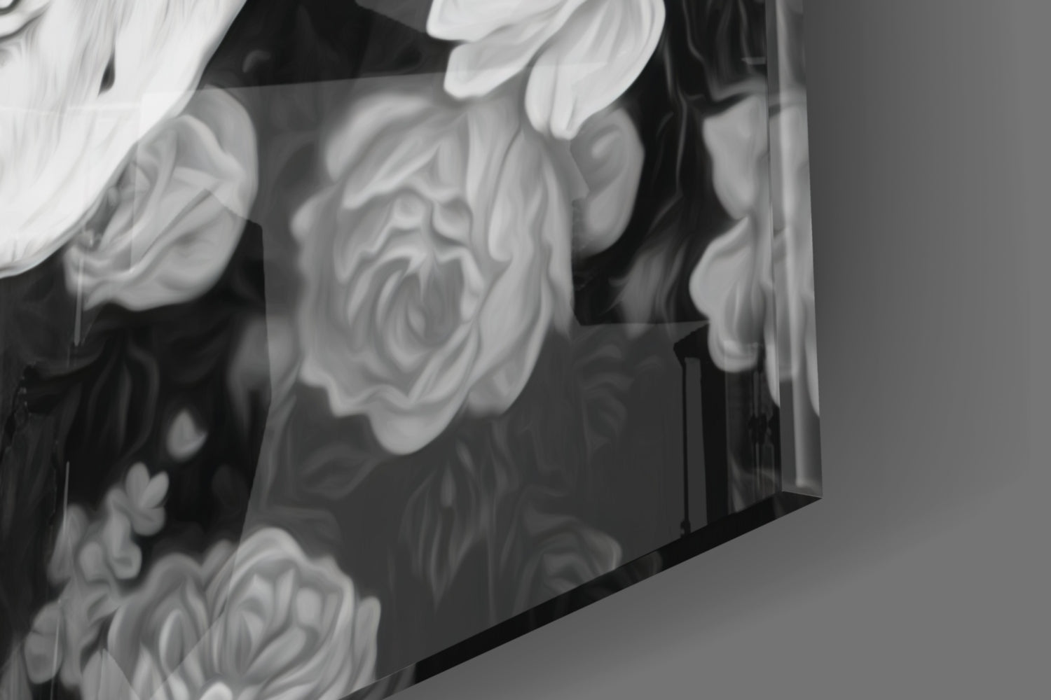 Skull Glass Wall Art.