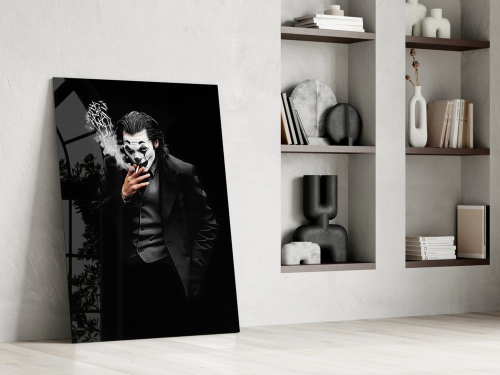 DC panel against a moody dark-painted accent wall