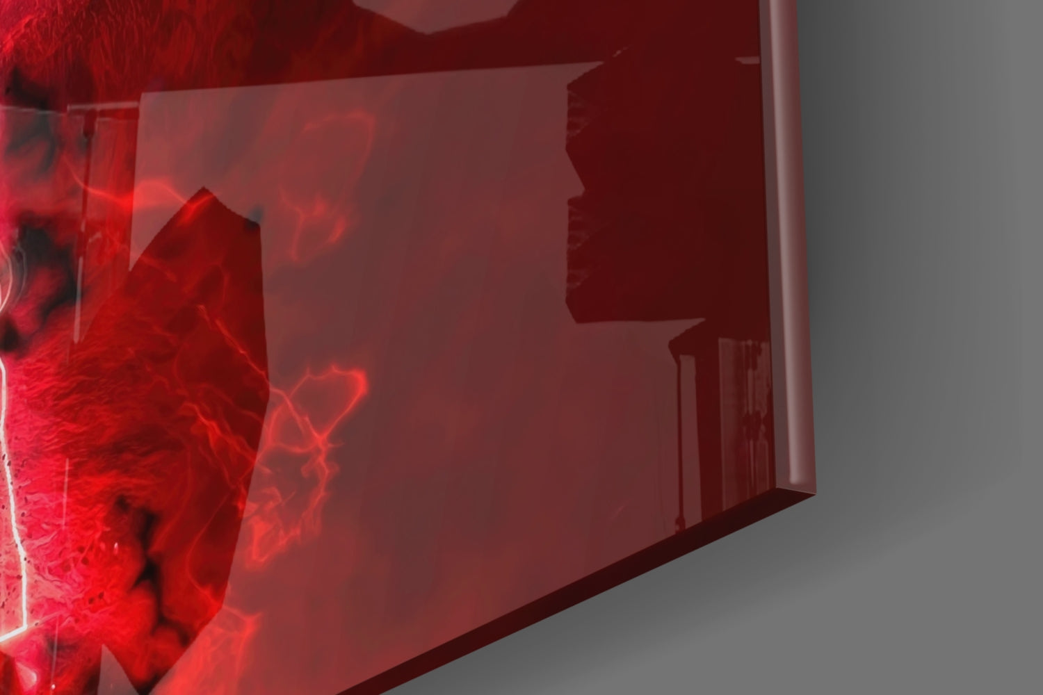 Christiano Ronaldo Glass Wall Art.