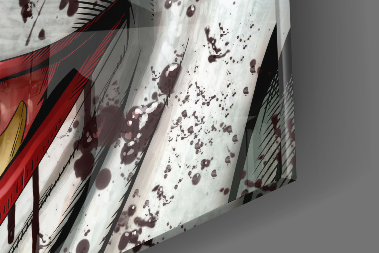 Joker Glass Wall Art.