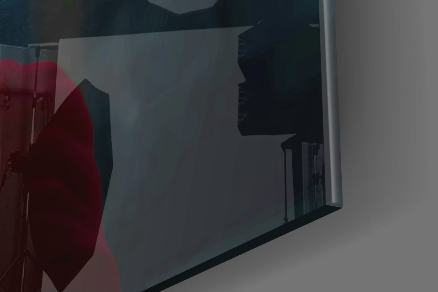 Joker Glass Wall Art.