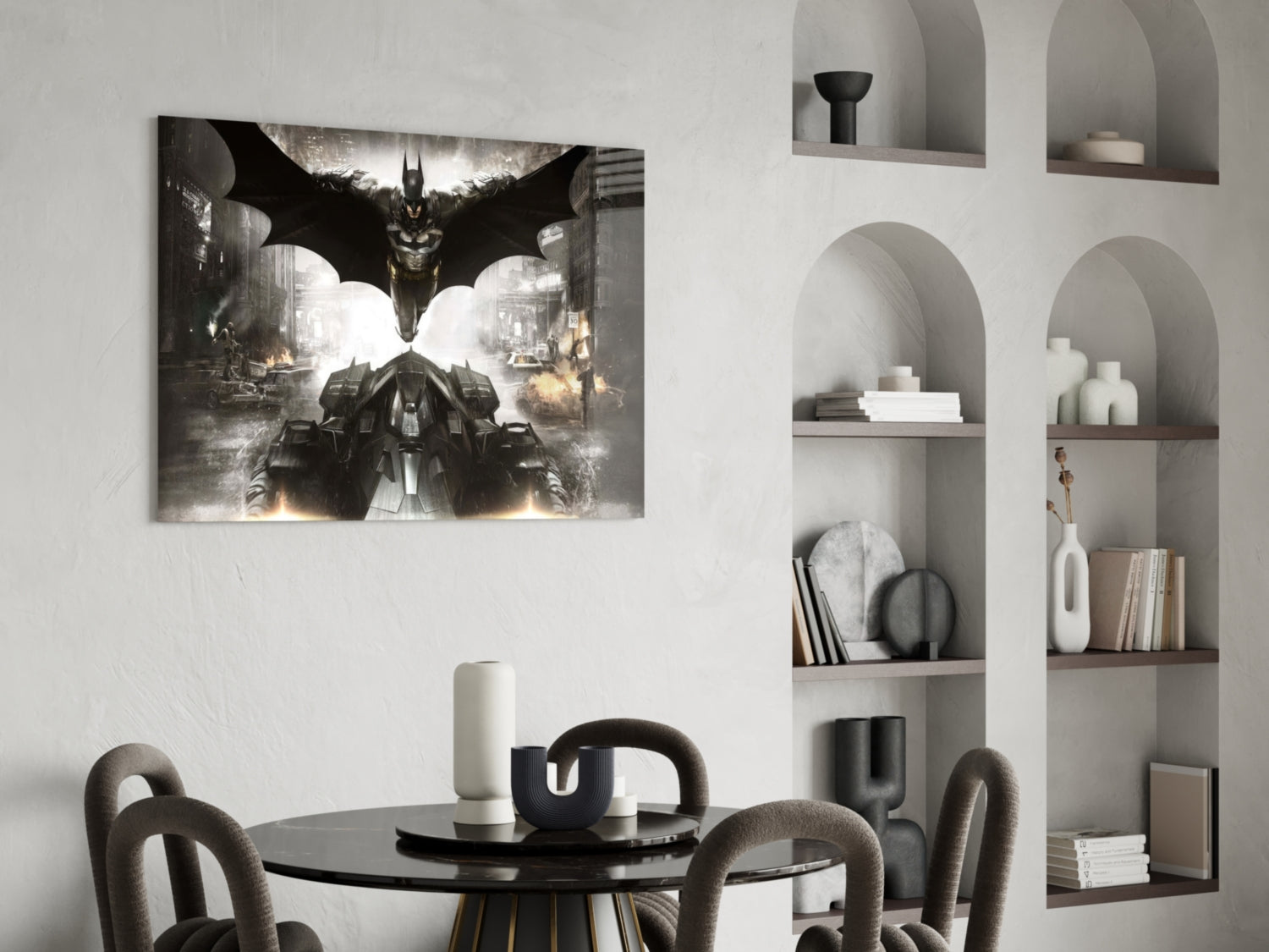 Batman Glass Wall Art.